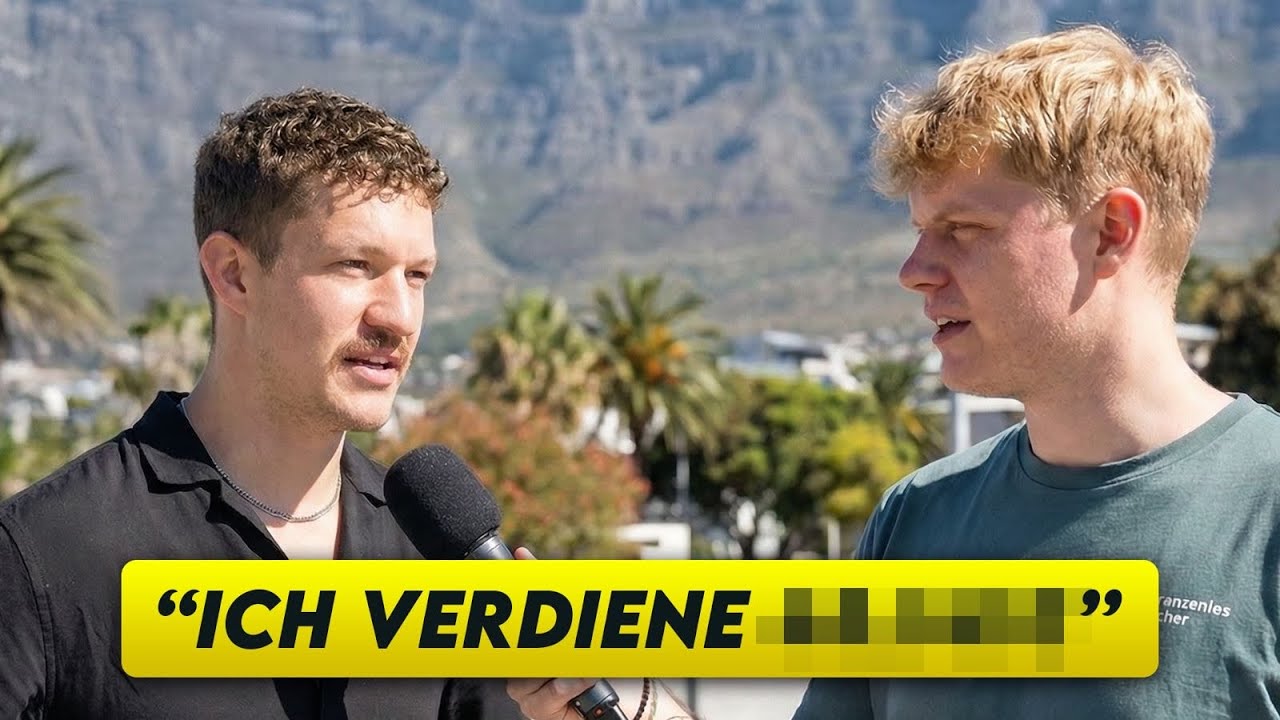 Ich frage digitale Nomaden in Kapstadt wie sie ihr Geld verdienen?