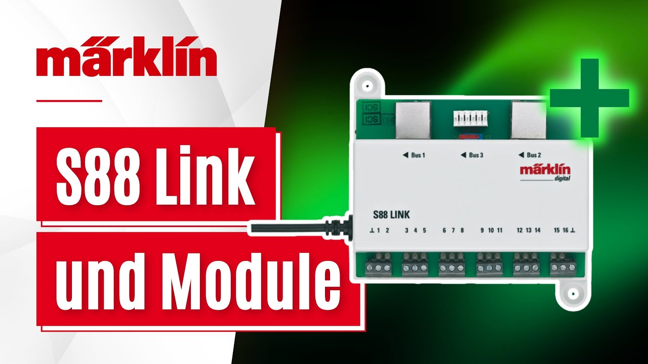 S88 Link mit normalen S88 Modulen erweitern