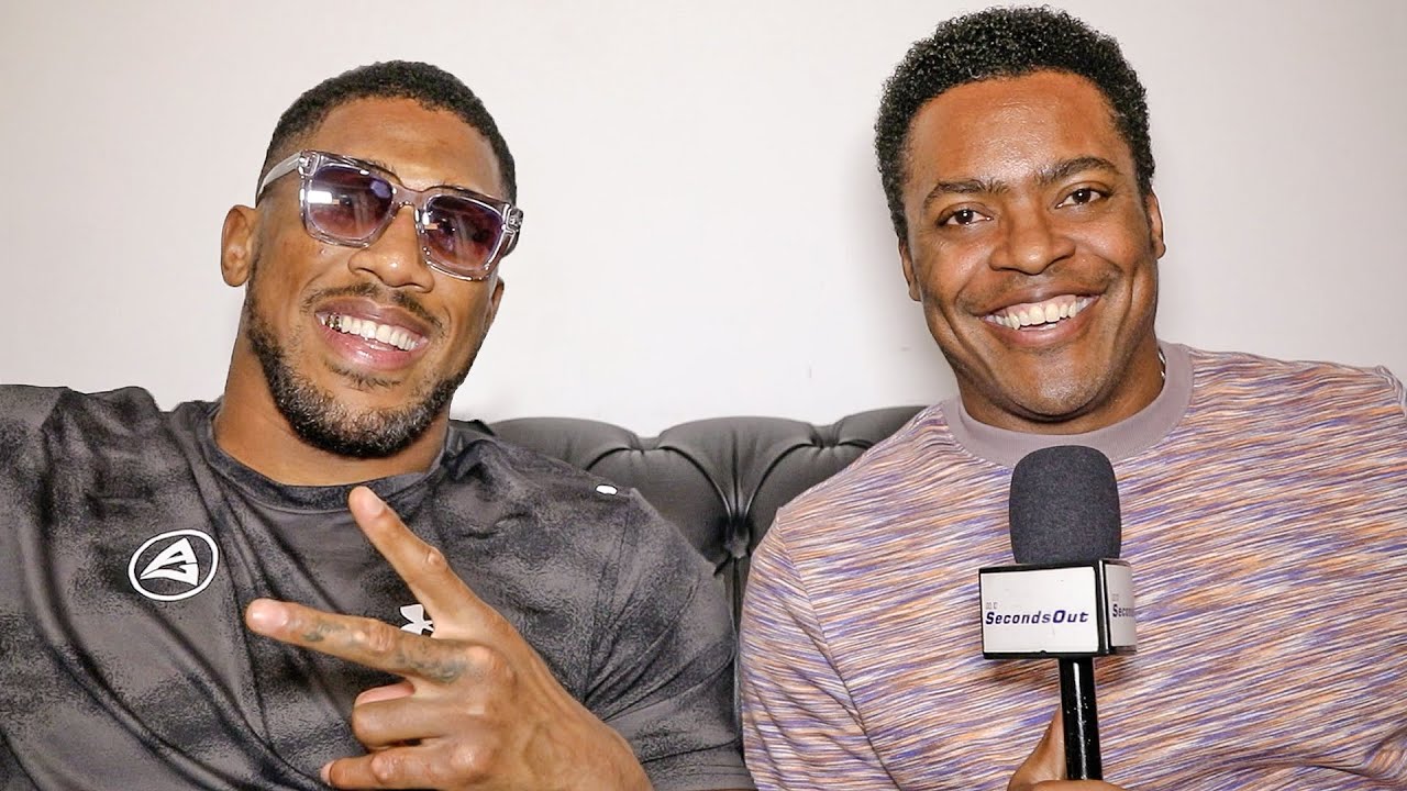 ANTHONY JOSHUA after KO WIN! on Not Getting Respect, Loving Mafia Code & Disagrees with Hearn!