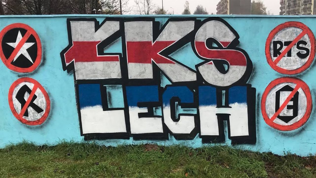 KIBICOWSKIE GRAFFITI - LECH POZNAŃ