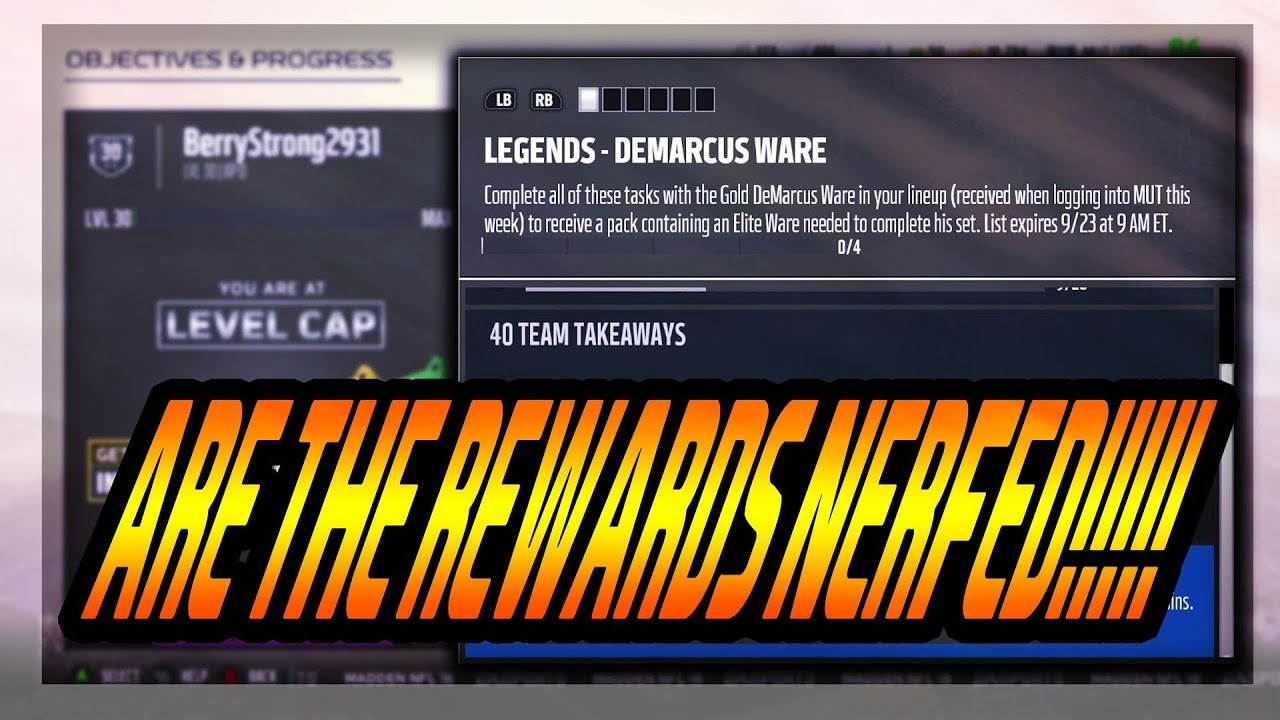 MUT 18 FREE LEGEND REWARDS ARE GETTING WORSE!?!?! IS IT JUST ME!?!? MADDEN 18 ULTIMATE TEAM