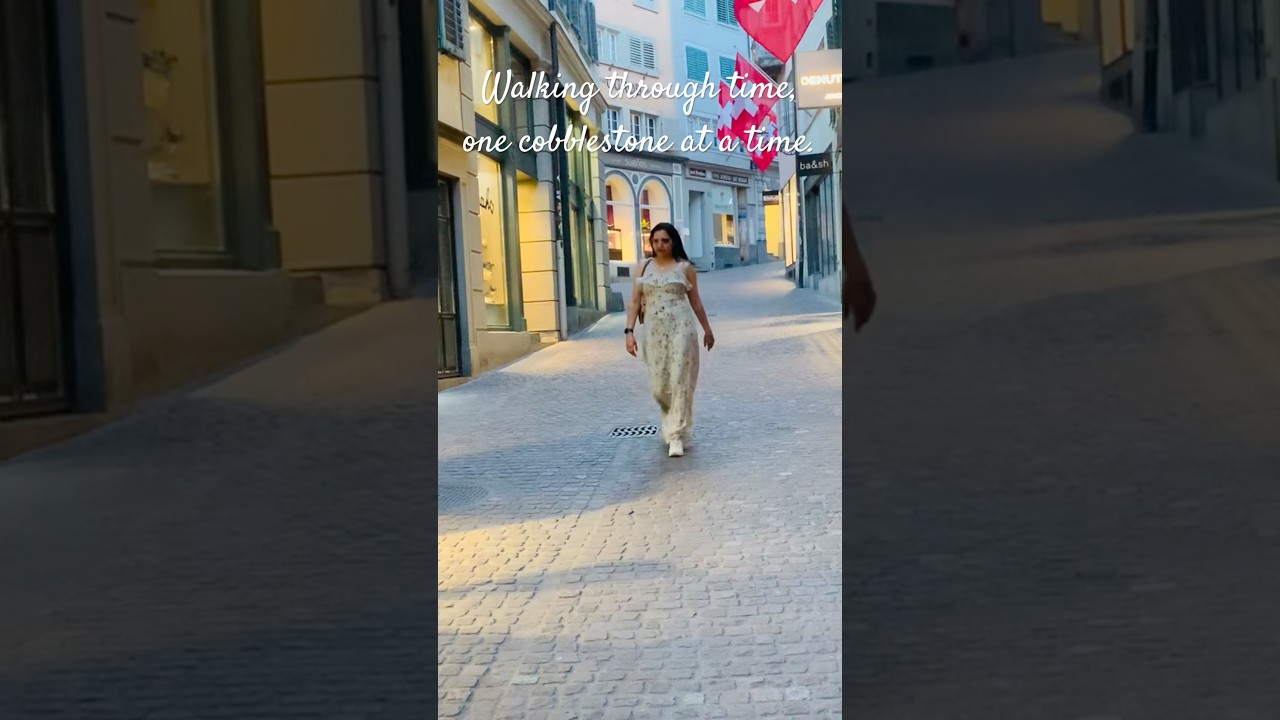 Walking through time, one cobblestone at a time