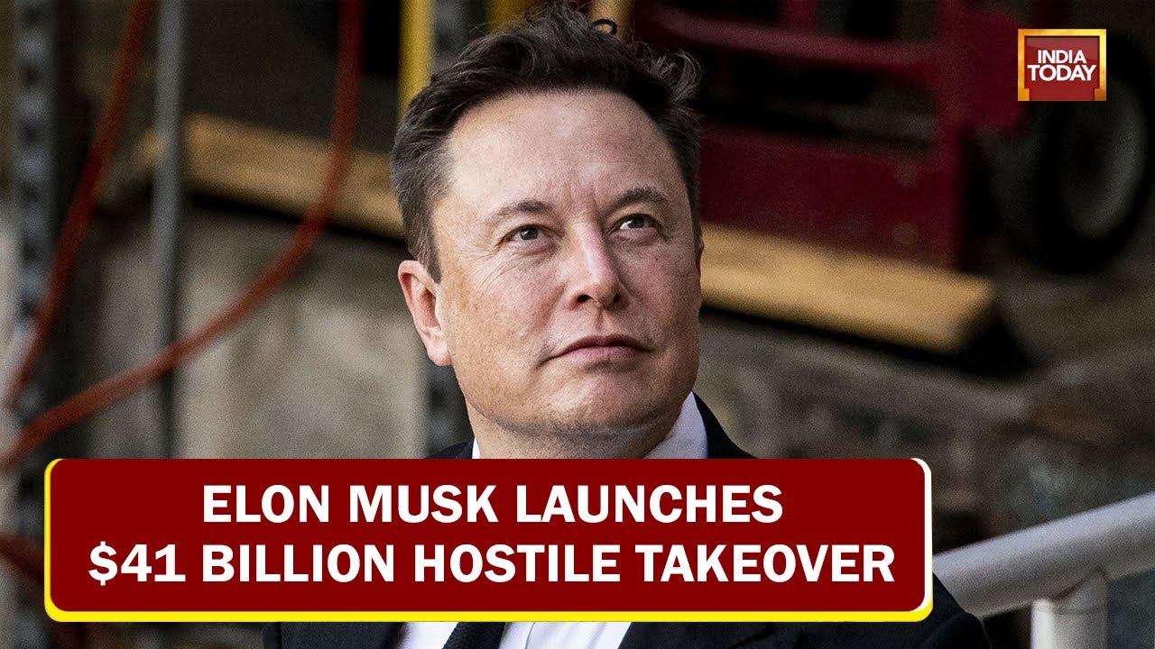 Elon Musk Launches $41 Billion Hostile Takeover | Musk Vs Twitter