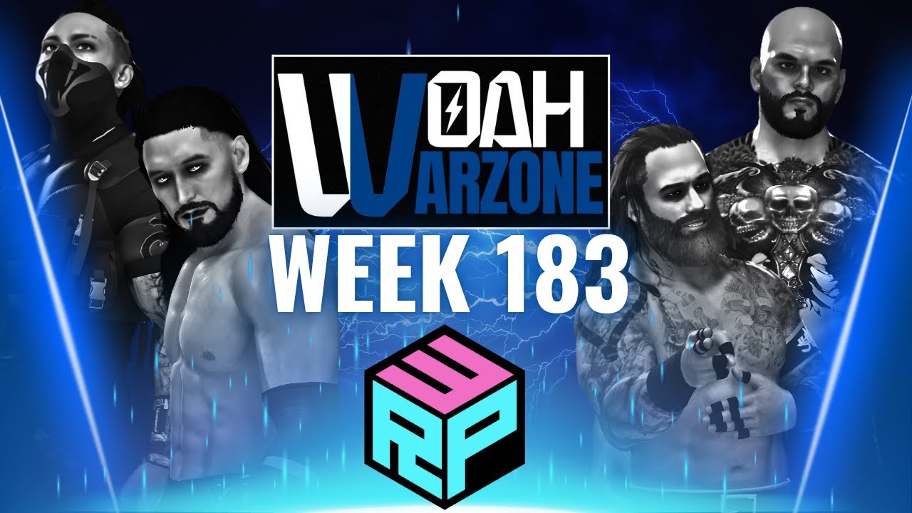 🔵LIVE: RPW WOAH Warzone | WEEK 183 | WWE 2K25 Universe Mode