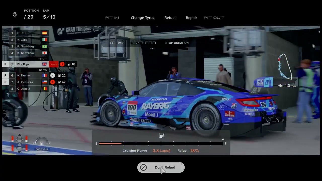GT7 Refuel