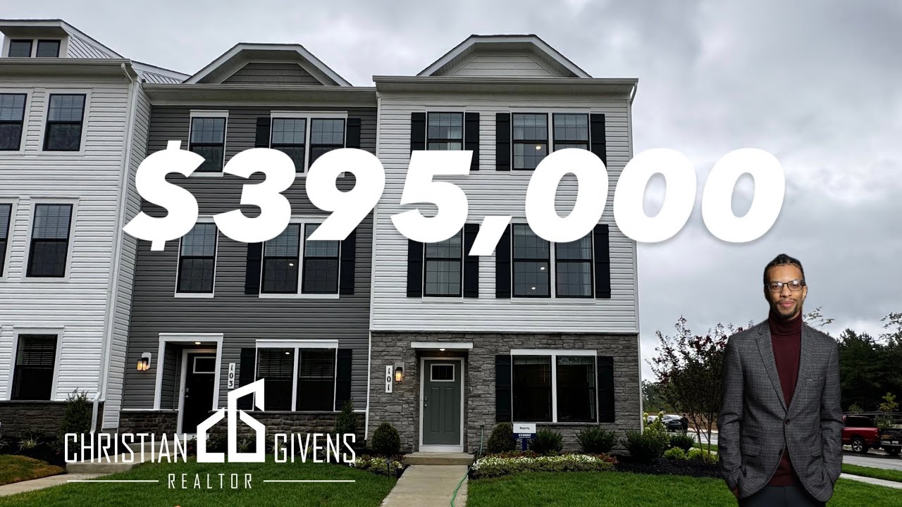 Affordable New Construction Townhome in Maryland | La Plata