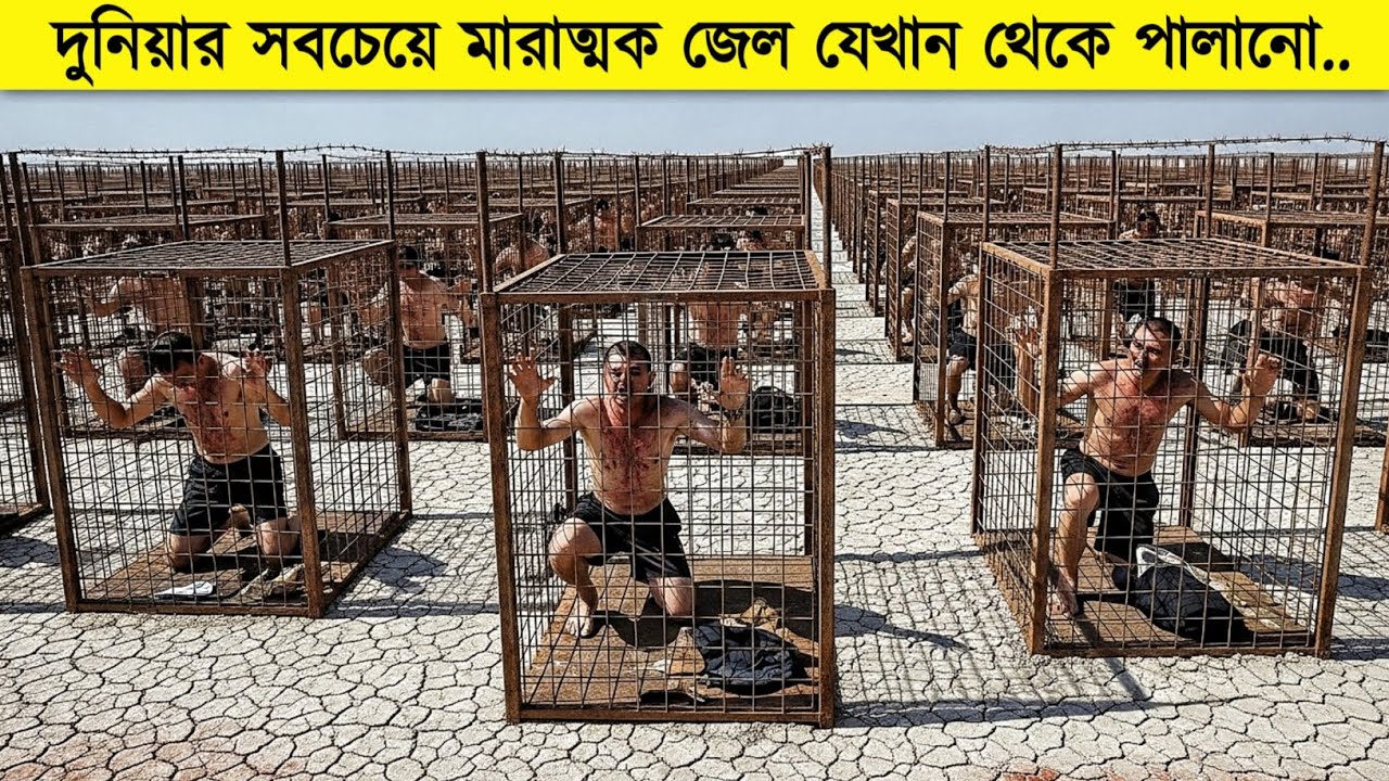 এই জেল থেকে আজ পর্যন্ত কেউ জীবিত পালাতে পারেনি। Movie Explained in Bangla 
