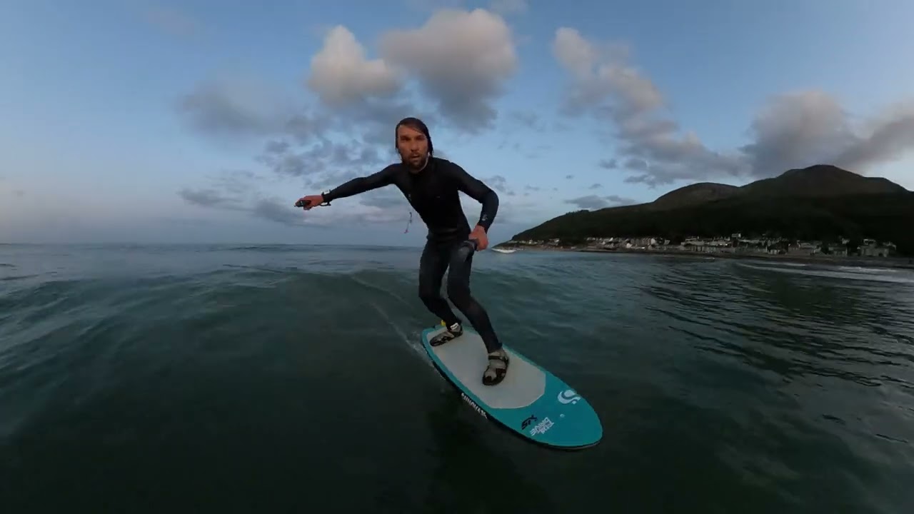 Foiling Newcastle, County Down | Summer Glass with Axis Spitfire 960 & Foil Drive MAX