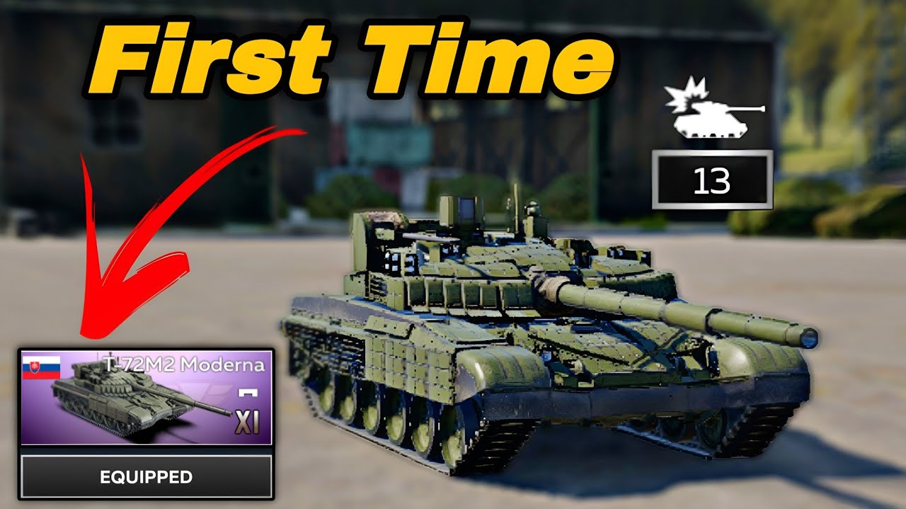 First Time Using T-72M2 Moderna&hellip; 13 Kills?! | War Thunder Mobile