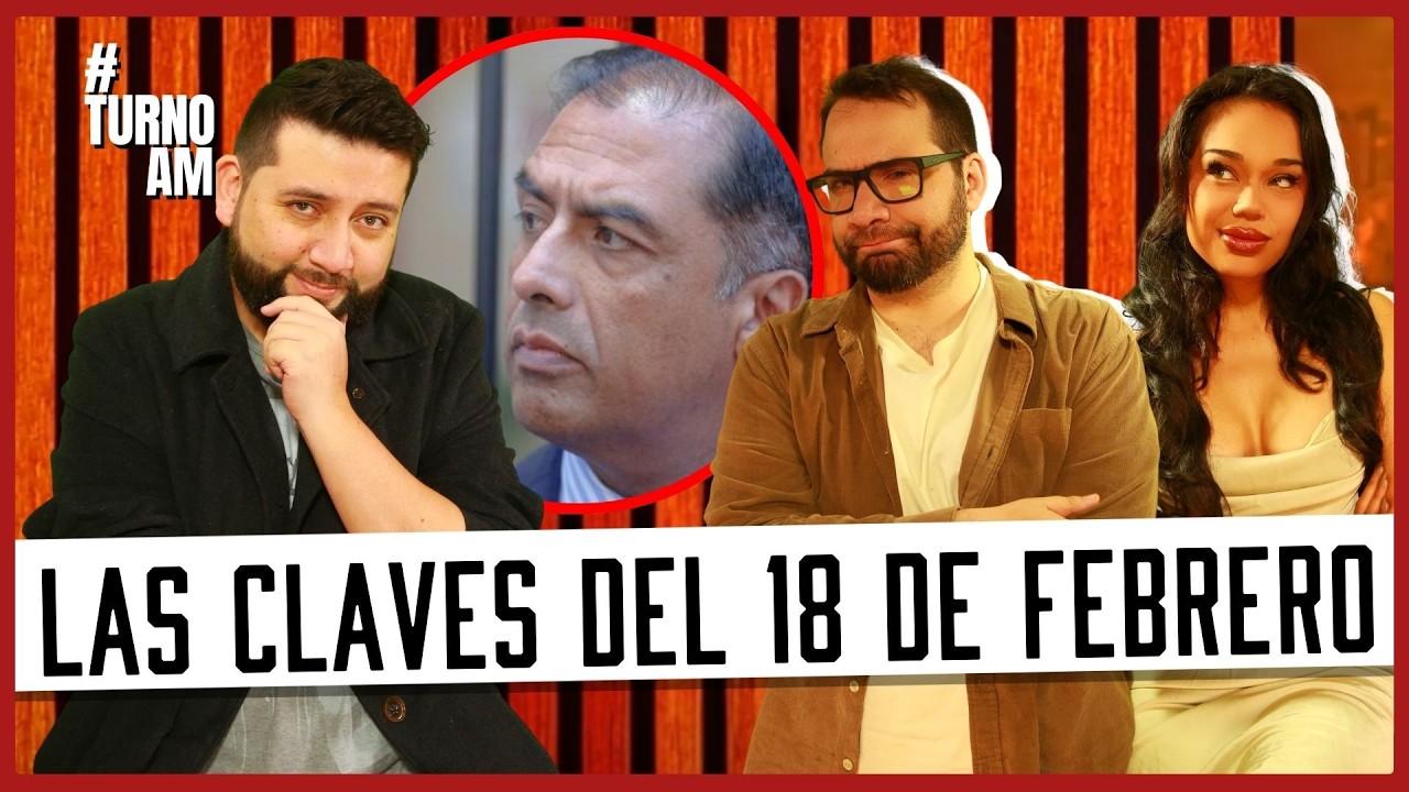 Ranking de Noticias 18/02: RENUNCIA del Fiscal, los ESCÁNDALOS de Jerí y Elizalde vs Kast | #TURNOAM
