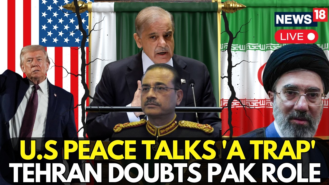 US IRAN CEASEFIRE | LIVE: Tehran Skeptical; US Talks &ldquo;Not Trustworthy,&rdquo; Pak Role Questioned | N18G