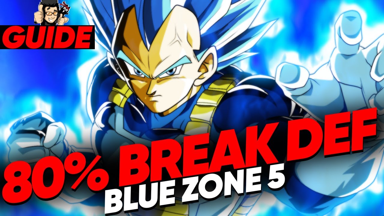 ATTENTION A SON BREAK DEF ! BOSS VEGETA EVO DBS BLUE ZONE 5 DOKKAN BATTLE