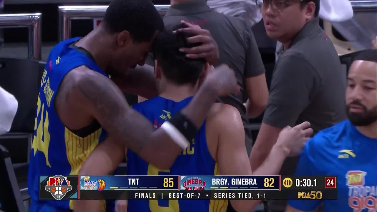 Rey Nambatac CLUTCH GO-AHEAD TRIPLE in Finals Game 3 vs Ginebra! 🔥| PBA Season 49 Commissioner&rsquo;s Cup