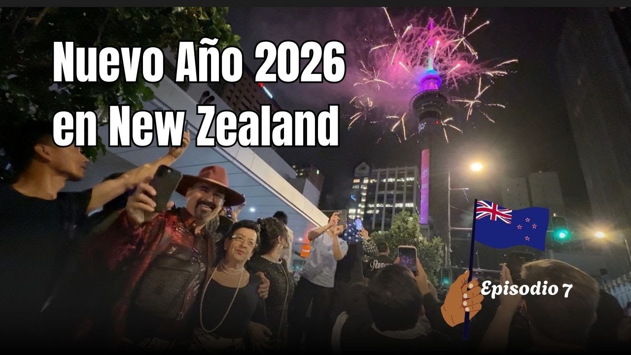 ¡Feliz Año Nuevo 2026! 🎉🥂✨| 🇲🇽 Zacatecanos en 🇳🇿 New Zealand