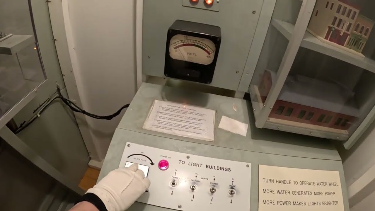 Small Model Water Electric Generator-Hearthstone Historic House Museum