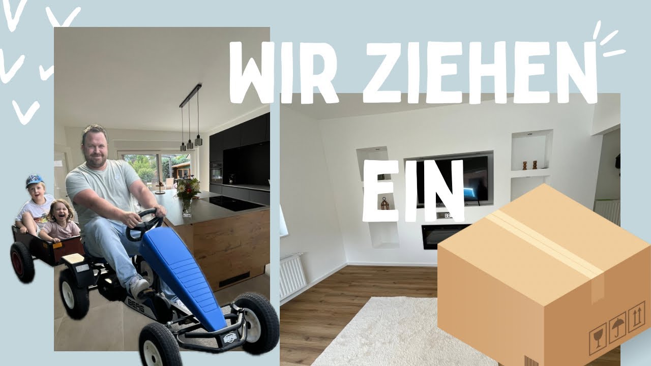 Wir ziehen endlich ein ! Nach 11 Monaten Kernsanierung in Eigenleistung🏡📦