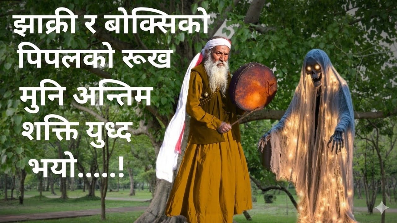 बोक्सिले धामीलाई ठाउको ठाउ ढाल्यो,Nepali horror story,boksi ra dhami,nepali katha,horror video,ghost