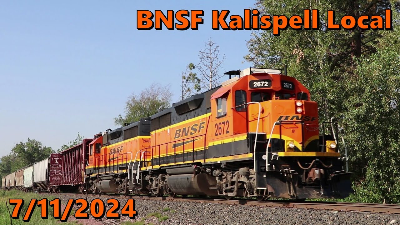 BNSF Kalispell Local | 7/11/2024