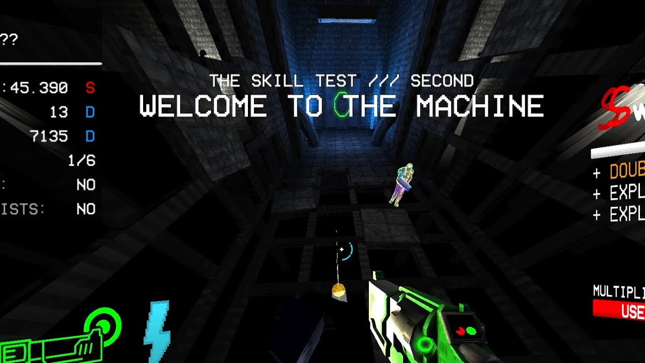 SKILLTEST SECOND /// WELCOME TO THE MACHINE  [VIOLENT P RANK] (ULTRAKILL)