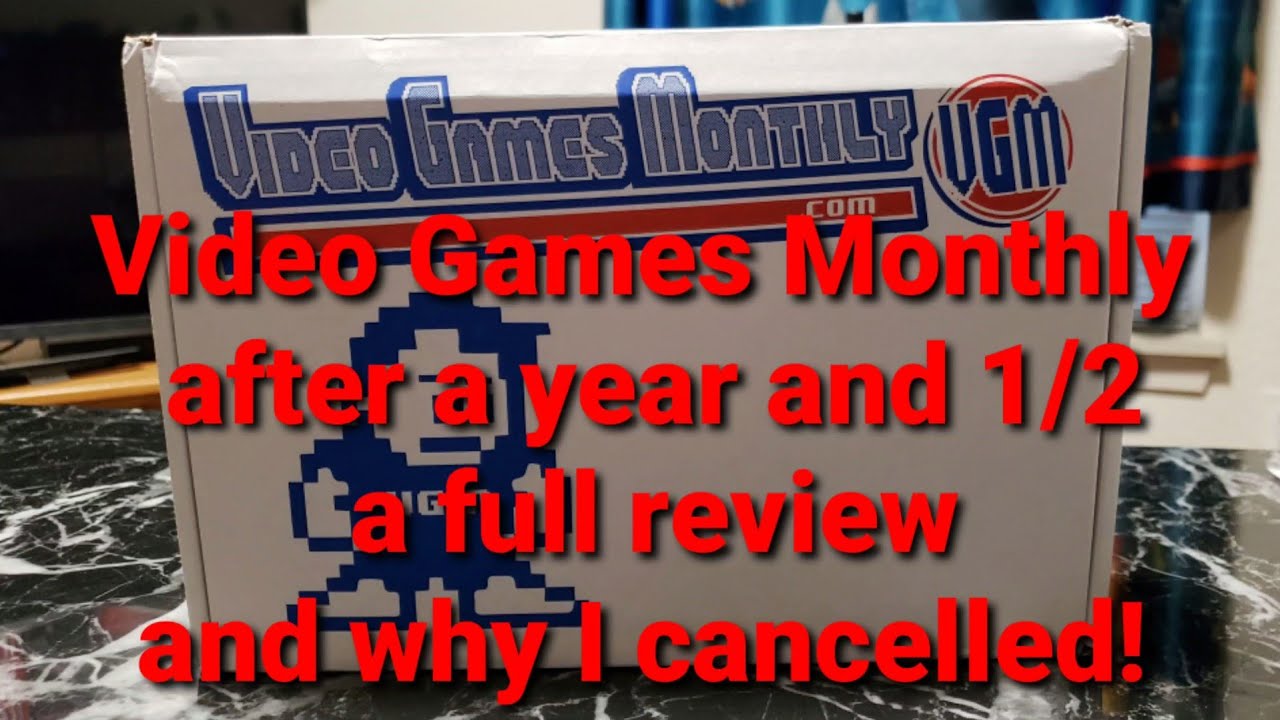 After a year and 1/2 with Video Games Monthly here's my review and why I cancelled!