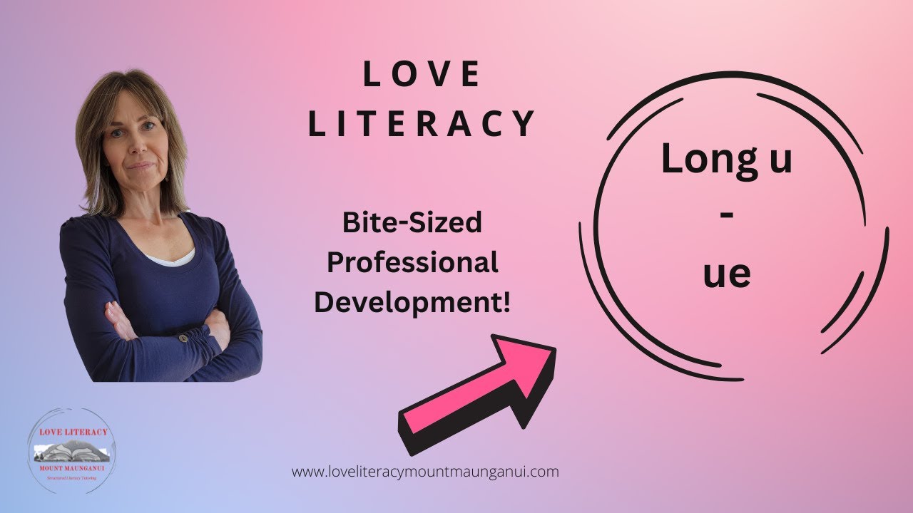 Bite-sized structured literacy tutorial! Long u - ue.