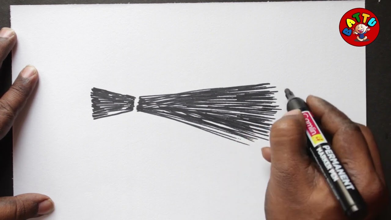 how to draw - Aam Aadmi Party logo - Arvind Kejriwal
