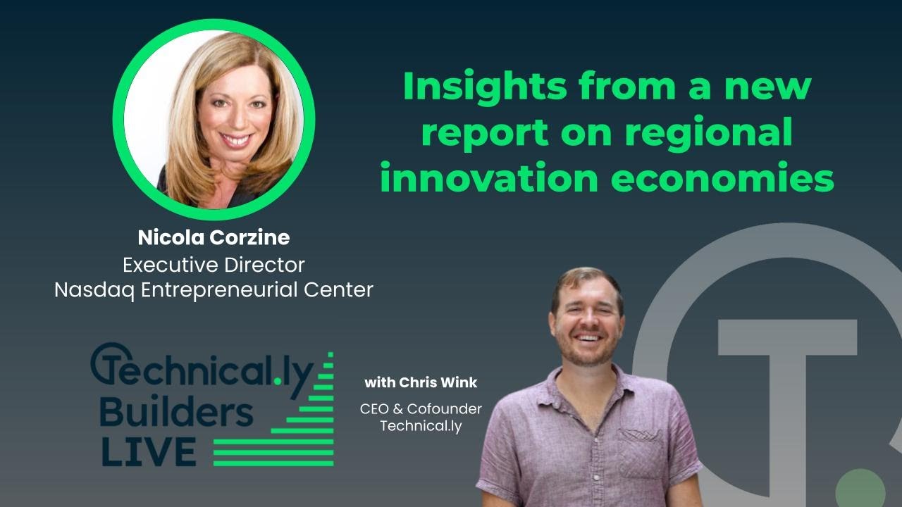 Insights from a new report on regional innovation economies [Builders Live: 11/19/25]