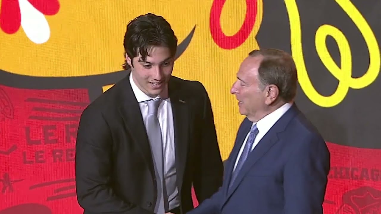 Chicago Blackhawks select Frank Nazar No. 13 overall | 2022 NHL Draft