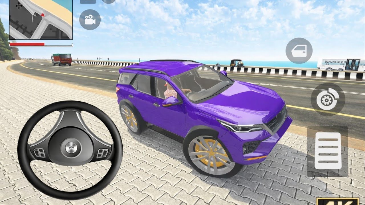 Franklin 🎉🎯modified new fortuner Indian theft game Auto simulator video 