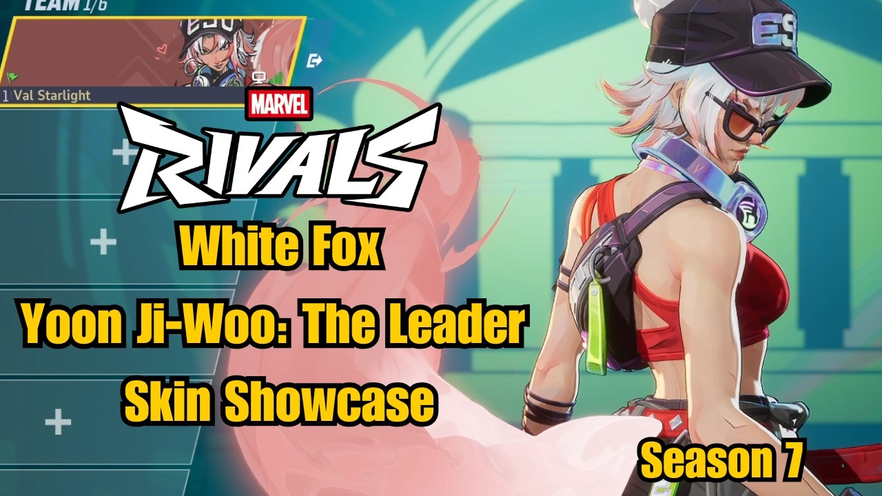 White Fox | Yoon Ji-Woo: The Leader Skin Showcase | Marvel Rivals Gameplay Season 7 Early Access