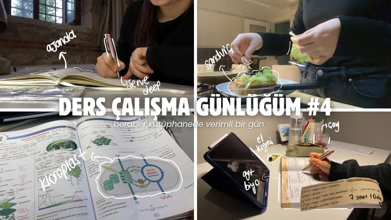 +7 saat, ayt çalışmaları, denemeler, kütüphane günlükleri… | #yks2026 