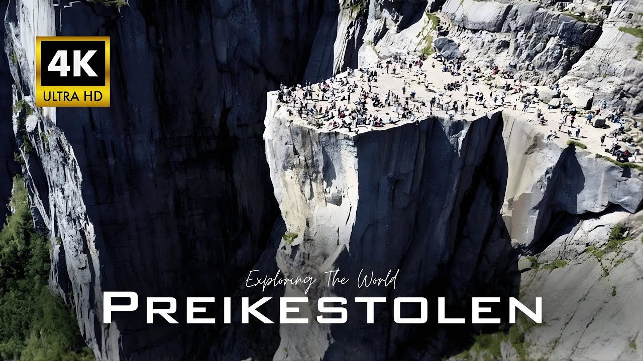 Preikestolen, Norway from Above &ndash; Cinematic 4K Aerial Film