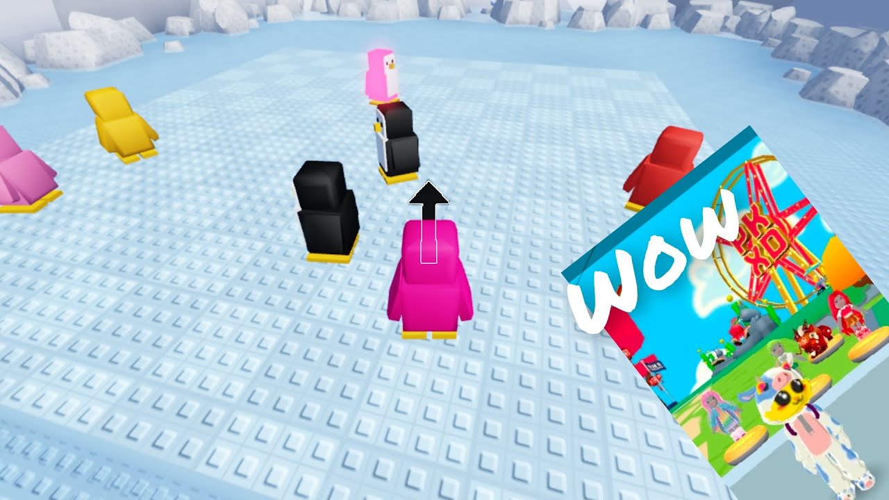 Bermain game Roblox kalahkan!🐧 Versi pinguin