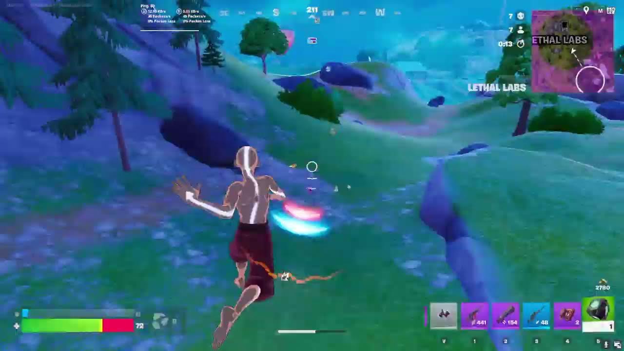 Noob Fortnite player