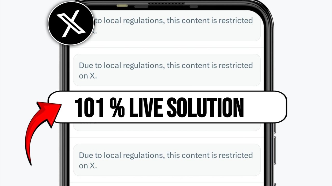 Fix Due To Local Regulations This Content Is Restricted On X | Twitter Due To Local Regulations issu