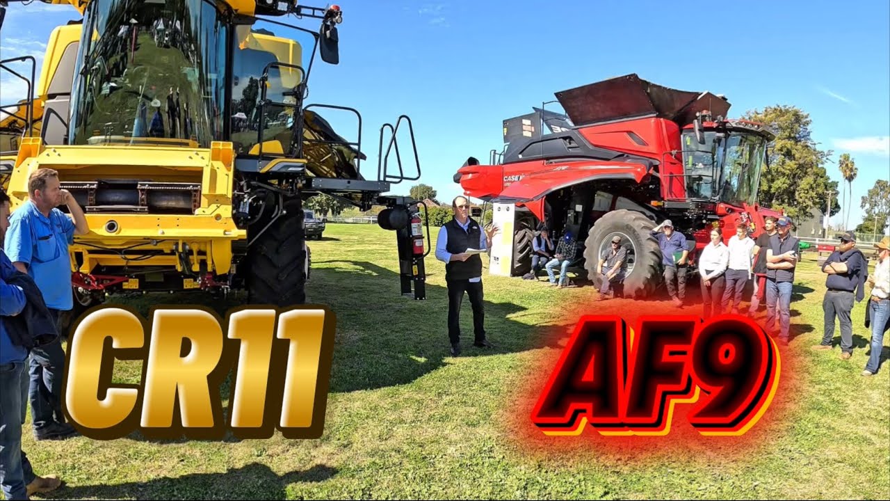 Harvestfest ‘25- CNH CR11 and AF9 walk around and presentation! 