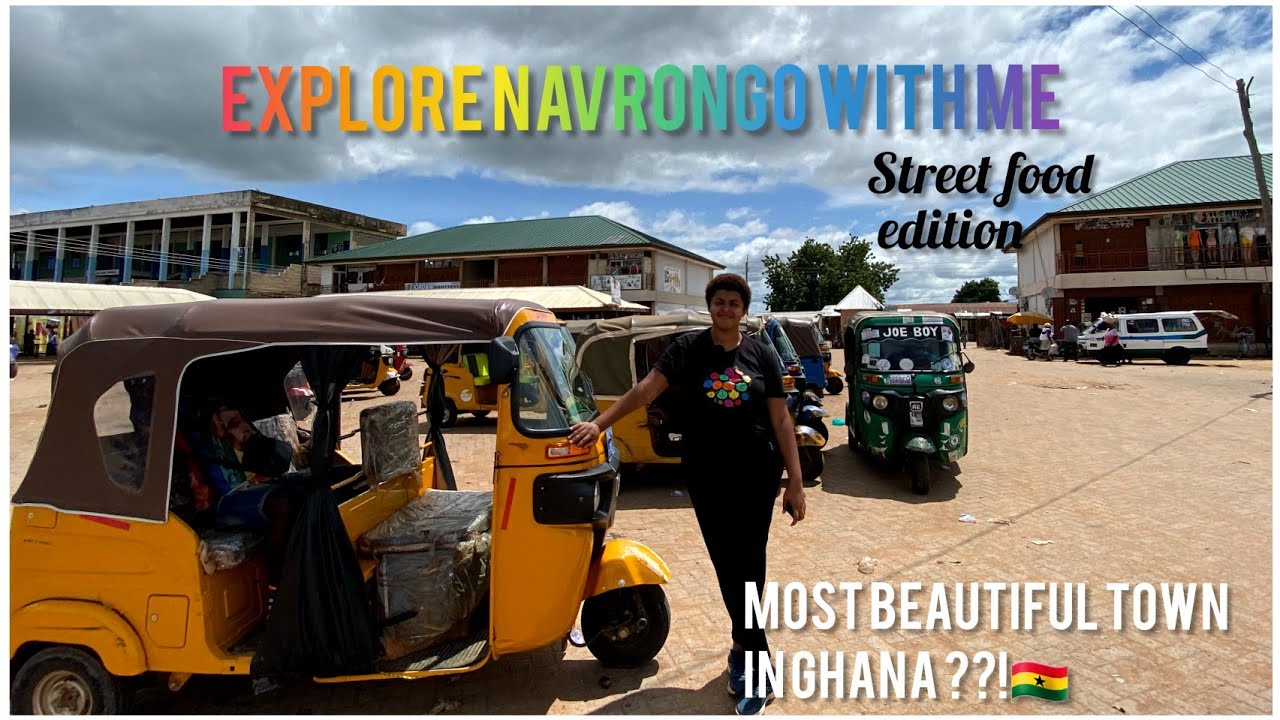 TRYING STREET FOOD IN NAVRONGO,  GHANA