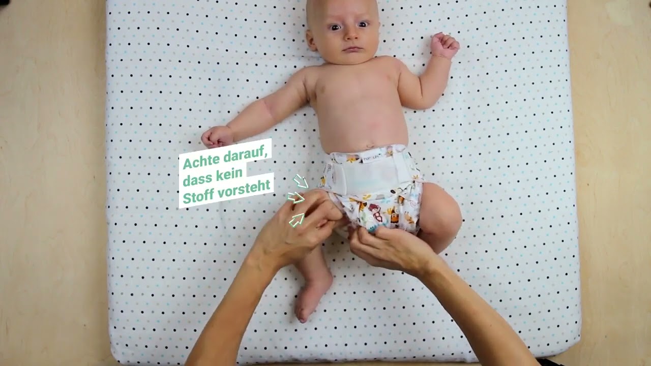 Newborn MiniSnap Stoffwindel f&uuml;r Neugeborene
