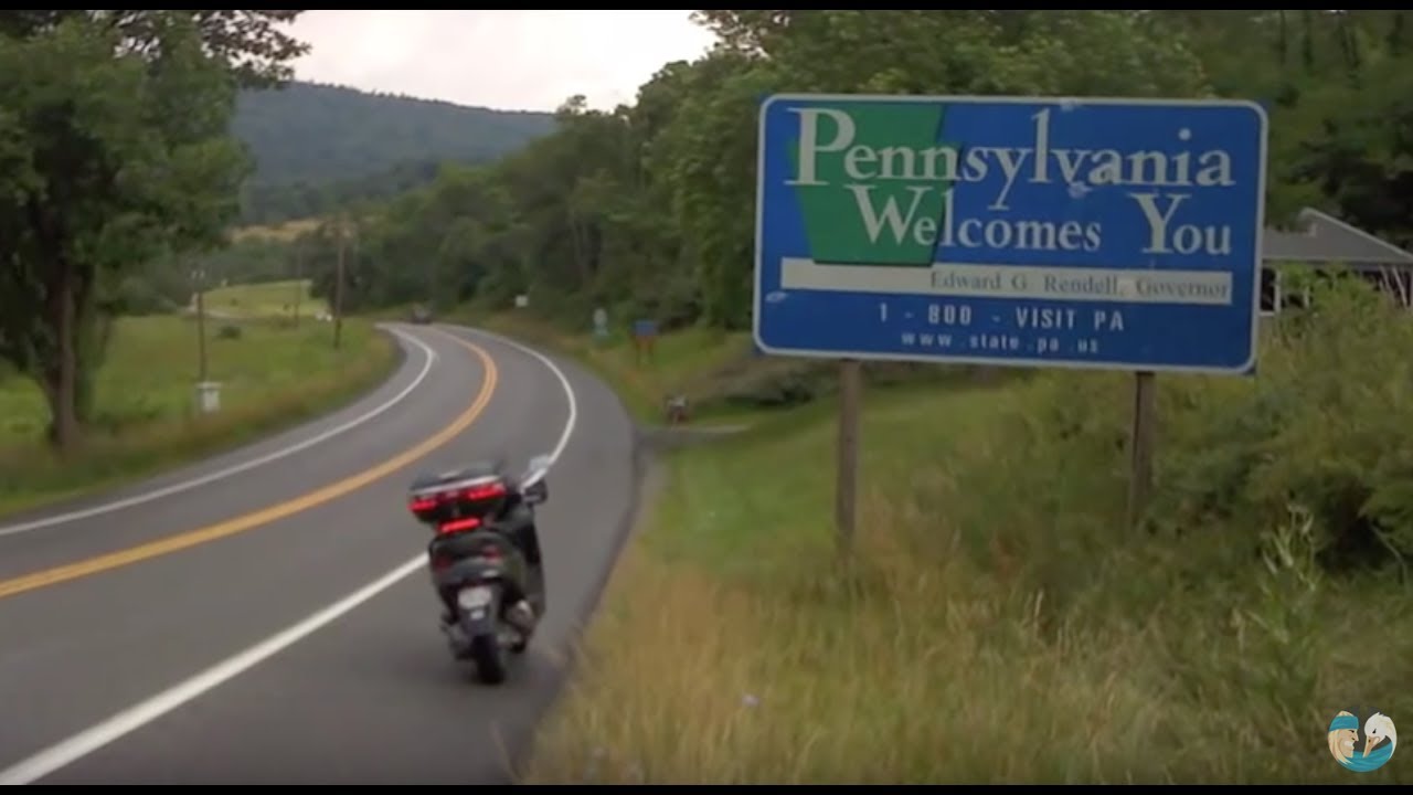 Texas To New York Trip On 07 Suzuki Burgman 400 (2009) | MicBergsma
