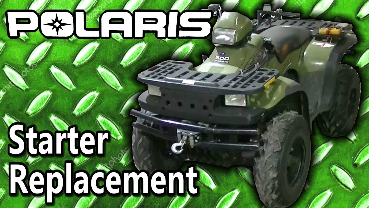 Замена стартера квадроцикла Polaris Sportsman 500