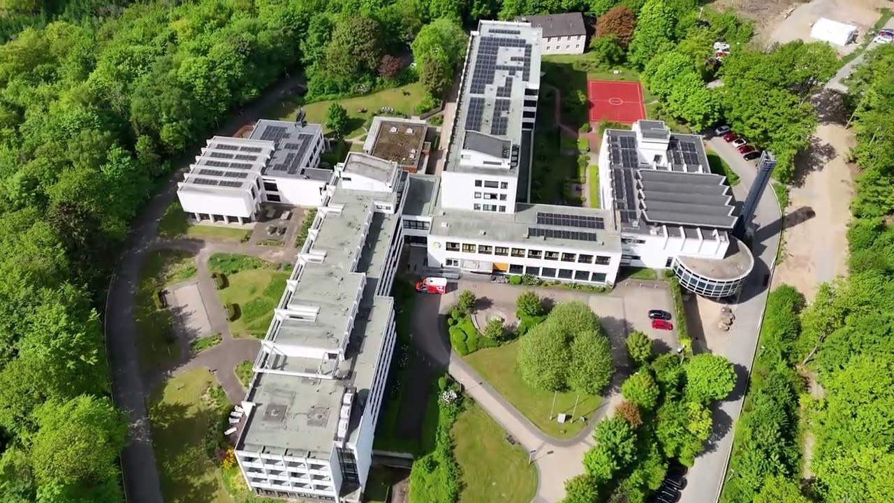 Klinik Königsfeld Ennepetal 4K drohnenaufname dji Air-3 #travel #dji #drone