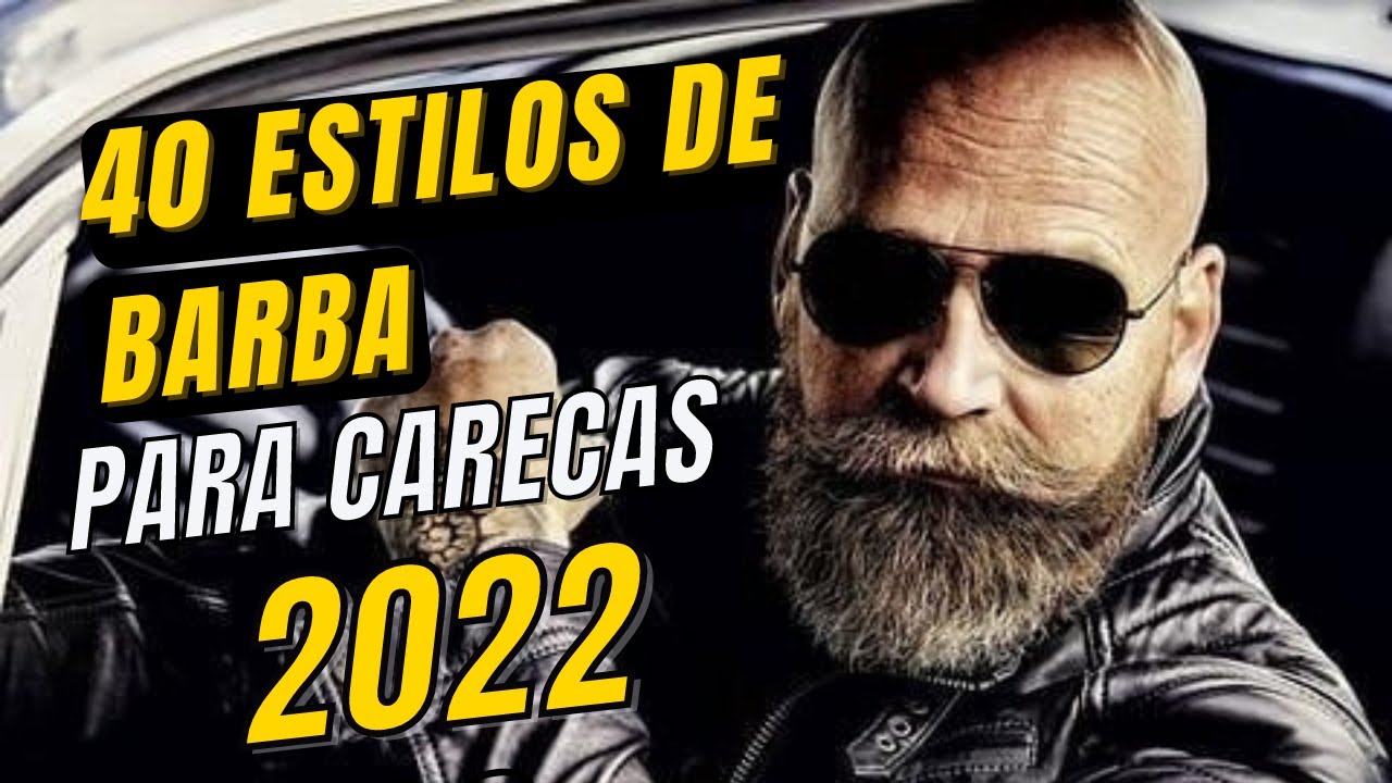 BARBA E CARECA | 40 ESTILOS PARA VOCÊ SE INSPIRAR | BEARD FOR BALD MENS STYLES