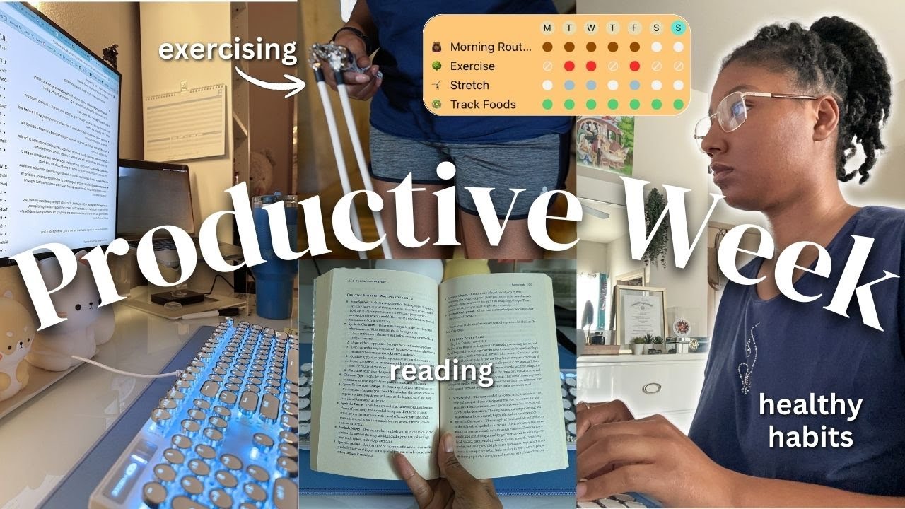 Productive Week In My Life (Slow Days, Small Progress & Continuing the Year Strong)