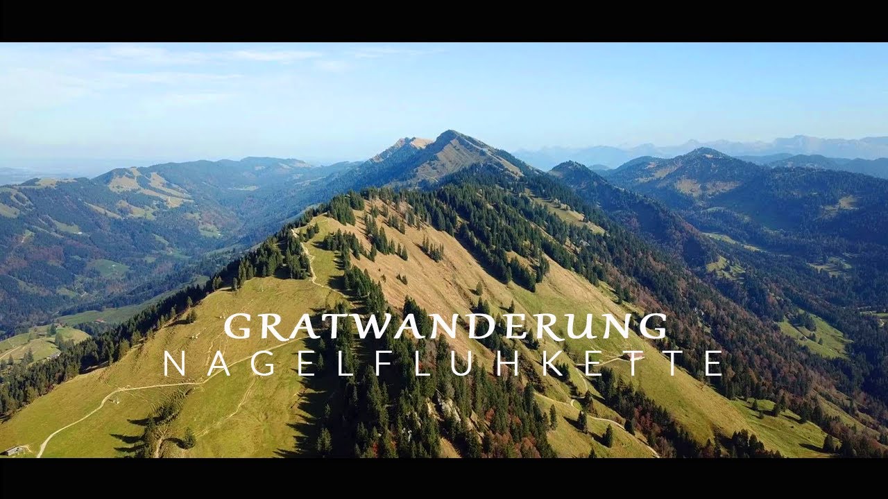 ALLG&Auml;U VON OBEN | &Uuml;berschreitung Nagelfluhkette | Gratwanderung Hochgrat | Alpen Bergtour wandern