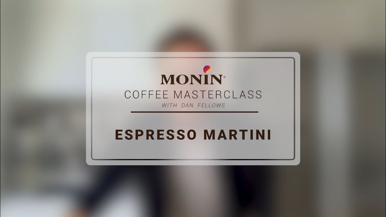 MONIN Coffee Masterclass: Espresso Martini