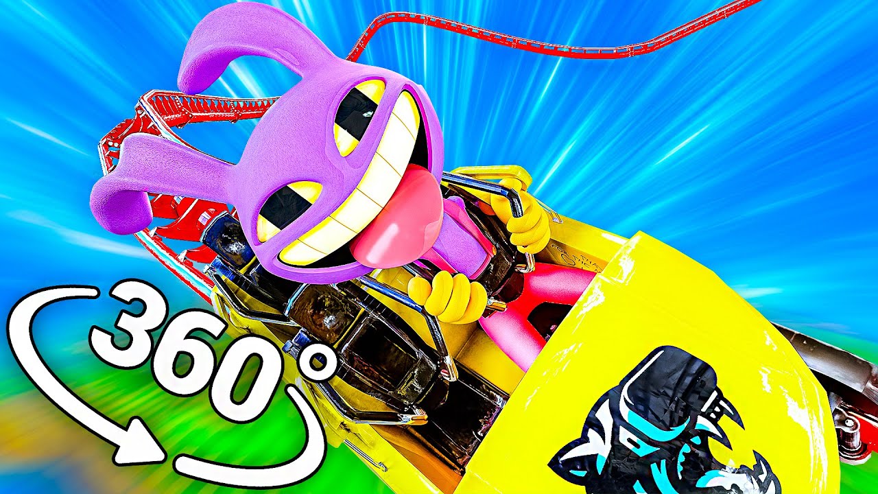 Niesamowity Cyfrowy Cyrk - Roller Coaster w 360&deg; Video VR / 4K