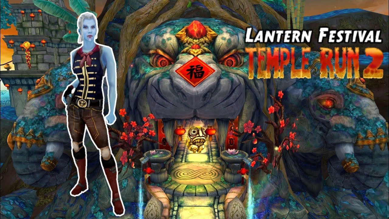 Scarlett Fox Bat Run in Lantern Festival Temple Run 2 YaHruDv