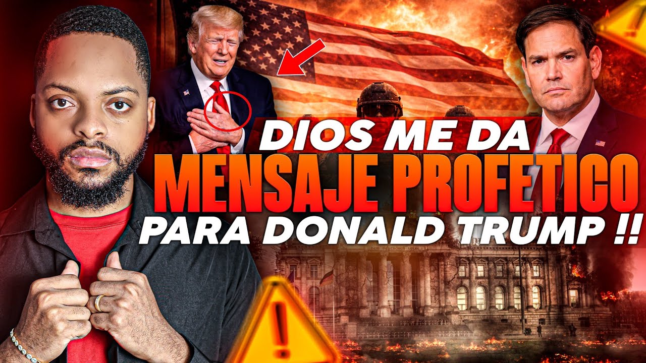 😱DIOS ME DA PELIGROSA PROFECIA DE MUERTE PARA DONALD TRUMP 