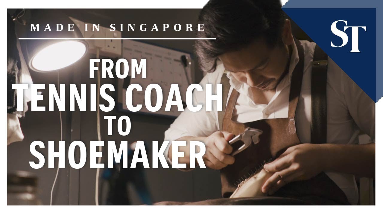 From tennis coach to shoemaker | Made in Singapore | The Straits Times