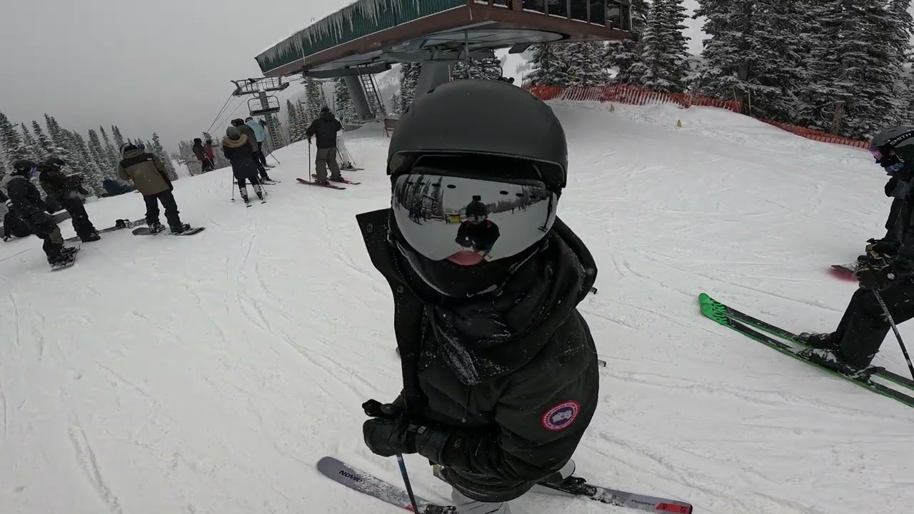 Banff Sunshine Village Skiing - Day 1 - Feb 17, 2026